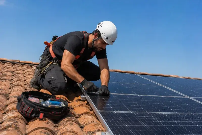 Maintenance et monitoring de panneaux solaires à Strasbourg